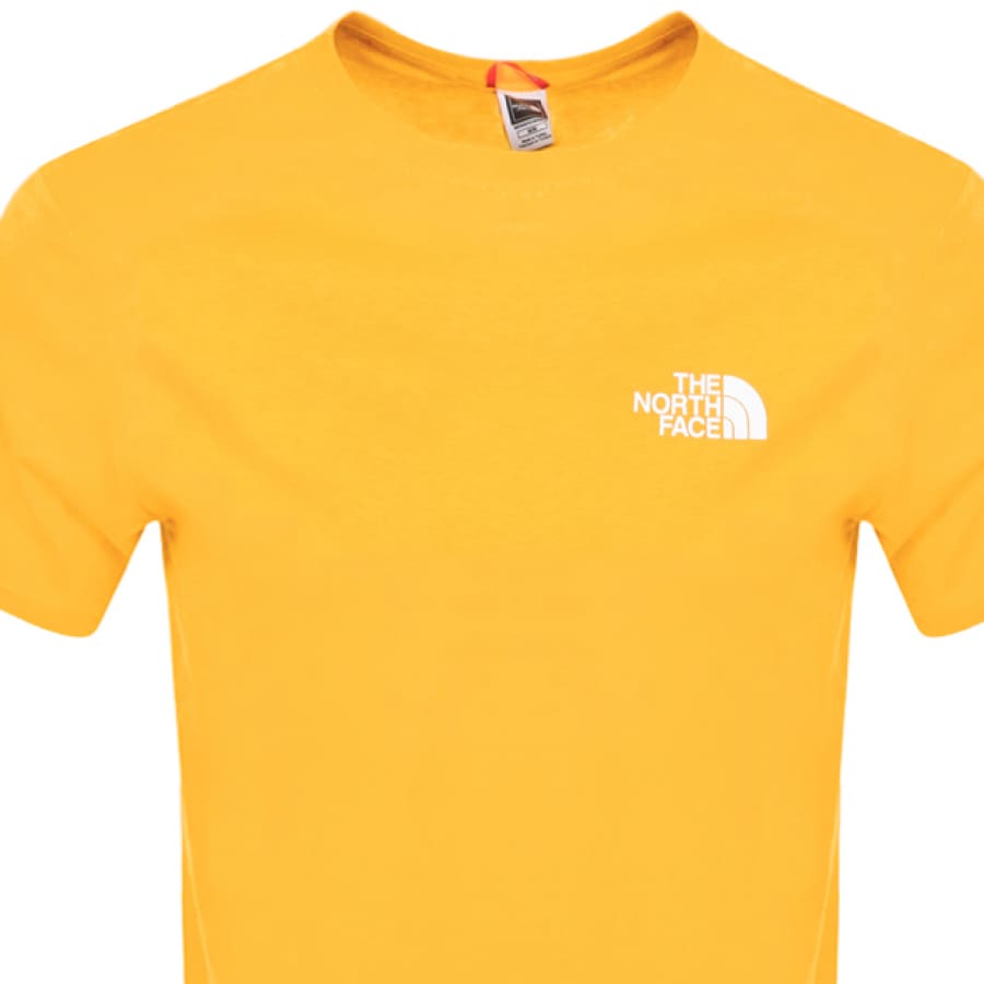 Alternative Image for ProductThe North Face Red Box T Shirt Yellow2